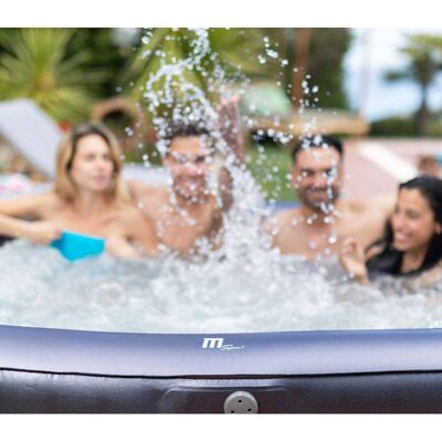 Spa Gonflable Otium 6 Places avec Hydrojets - Carré - Publicité Spa Gonflable Otium 6 Places avec Hydrojets - Carré - Publicité