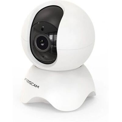 Telecamera di Sicurezza Foscam X5 Bianco & Argento 5 MP - Interno Telecamera di Sicurezza Foscam X5 Bianco & Argento 5 MP - Interno