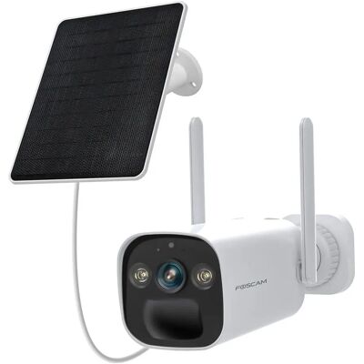 Foscam BP4 - Overvågningskamera - Wi-Fi, udendørs, solpanel Foscam BP4 - Overvågningskamera - Wi-Fi, udendørs, solpanel