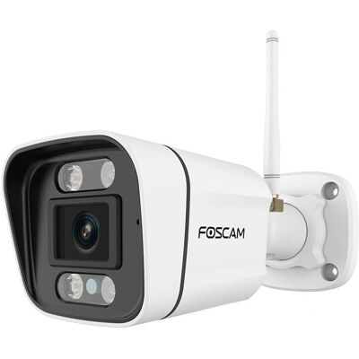 Foscam 8 MP HD WLAN Außenkamera mit Licht & Sirene Foscam 8 MP HD WLAN Außenkamera mit Licht & Sirene