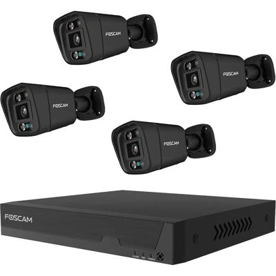 Foscam FN9108E B4 4K Säkerhetskameraset - 8-kanals PoE Foscam FN9108E B4 4K Säkerhetskameraset - 8-kanals PoE