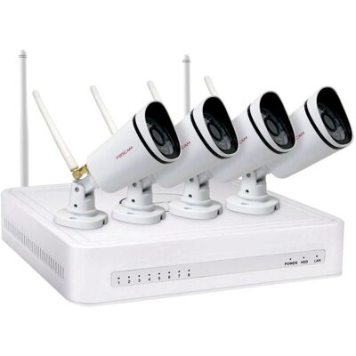 Foscam FN7108W 8-kanals WiFi CCTV system med 1TB harddisk Foscam FN7108W 8-kanals WiFi CCTV system med 1TB harddisk