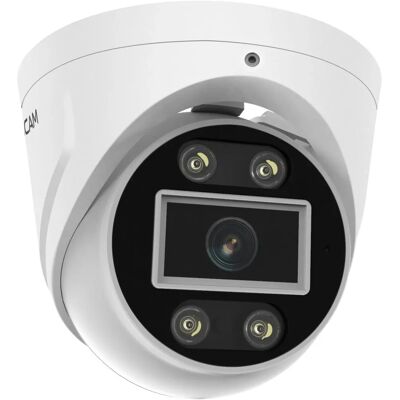 Foscam T5EP Sicherheitskamera - 5 MP IP Dome mit Lichtern & Sirene Foscam T5EP Sicherheitskamera - 5 MP IP Dome mit Lichtern & Sirene