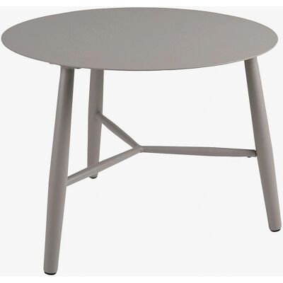 Brafab Vannes - Runder Beistelltisch, 60cm - Beige / Khaki Brafab Vannes - Runder Beistelltisch, 60cm - Beige / Khaki
