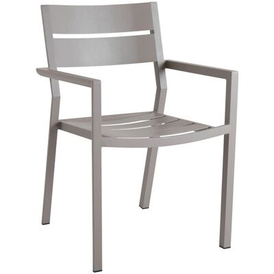Brafab Delia Gartentisch - Khaki / Beige - Stapelbar Brafab Delia Gartentisch - Khaki / Beige - Stapelbar