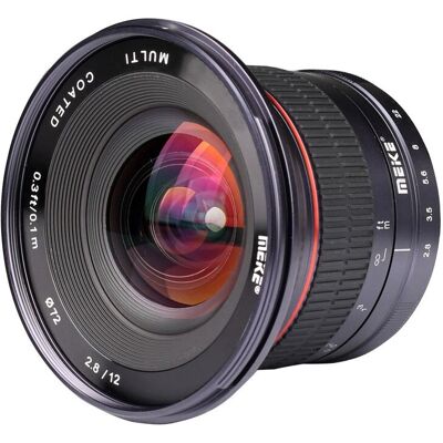 Meike 12mm F2.8 Szerokokątna obiektyw do Canon EF-M - Czarny Meike 12mm F2.8 Szerokokątna obiektyw do Canon EF-M - Czarny