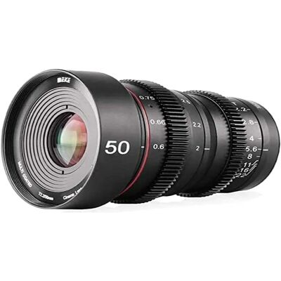 Meike MK 50mm T2.2 Montatura Micro 4/3 - Obiettivo Meike MK 50mm T2.2 Montatura Micro 4/3 - Obiettivo