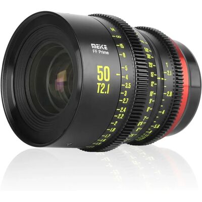 Meike 50mm T2.1 FF Kinolinse - Canon EF Vollformat Meike 50mm T2.1 FF Kinolinse - Canon EF Vollformat