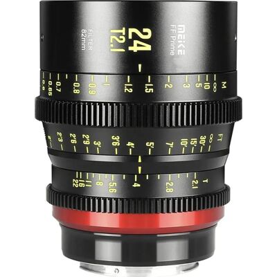 Meike Prime 24 mm T2.1 Cine Objektiv - Vollformat L Mount Meike Prime 24 mm T2.1 Cine Objektiv - Vollformat L Mount