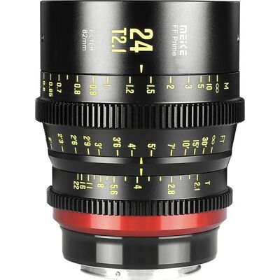 Meike Prime 24mm T2.1 Kinematografikus Objektív - Fullframe E Mount Meike Prime 24mm T2.1 Kinematografikus Objektív - Fullframe E Mount