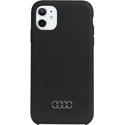 Audi iPhone 12/12 Pro Silikonschutzhülle - Schwarz Audi iPhone 12/12 Pro Silikonschutzhülle - Schwarz