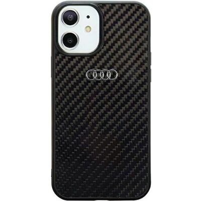 Audi iPhone 11/Xr Carbonfaser Hülle - Schwarz - Handyhülle Audi iPhone 11/Xr Carbonfaser Hülle - Schwarz - Handyhülle