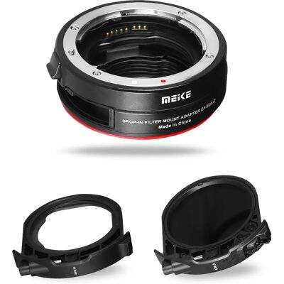 Meike MK-EFTR-C Drop-in Filter Mount Adapter EF-EOSR - Kompatibel mit EF/EF-S Objektiven Meike MK-EFTR-C Drop-in Filter Mount Adapter EF-EOSR - Kompatibel mit EF/EF-S Objektiven