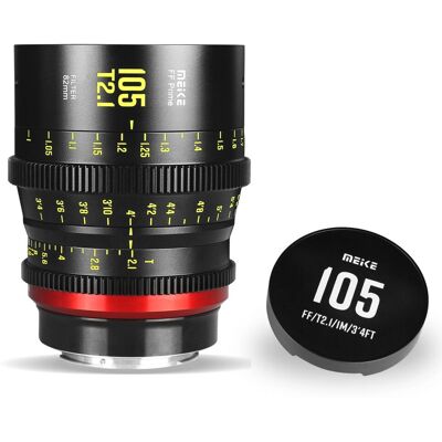 Meike MK 105mm T2.1 Obiettivo Canon EF Meike MK 105mm T2.1 Obiettivo Canon EF