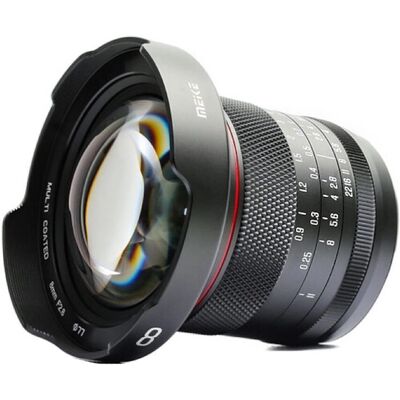 Meike MK-8mm F2.8 M4/3 Objektiv - Weitwinkel Meike MK-8mm F2.8 M4/3 Objektiv - Weitwinkel
