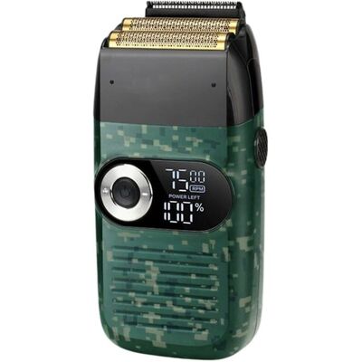 KEMEI Km-2027 Camo Edition Elektrische Scheermachine - Elektrisch, Camo, Tot 85 min KEMEI Km-2027 Camo Edition Elektrische Scheermachine - Elektrisch, Camo, Tot 85 min