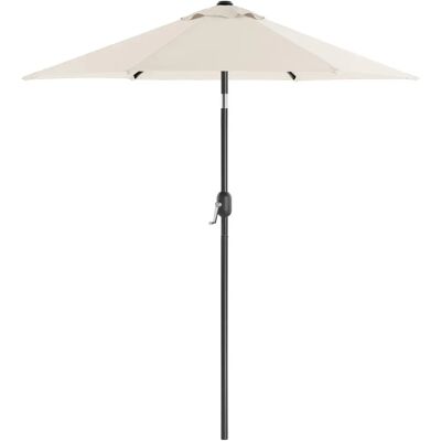 SONGMICS 3m Sonnenschirm Oktagon Polyester mit Neigung & Kurbel - Gartenzubehör SONGMICS 3m Sonnenschirm Oktagon Polyester mit Neigung & Kurbel - Gartenzubehör