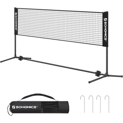 SONGMICS Black 3 m Tennis Badminton Net - Sports Net SONGMICS Black 3 m Tennis Badminton Net - Sports Net