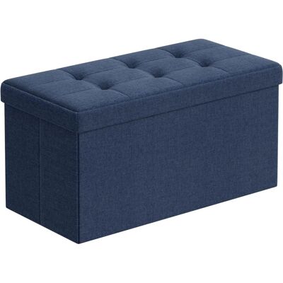 SONGMICS Stauraumbank - 80L, Faltbar, Schlafzimmer, Wohnzimmer SONGMICS Stauraumbank - 80L, Faltbar, Schlafzimmer, Wohnzimmer