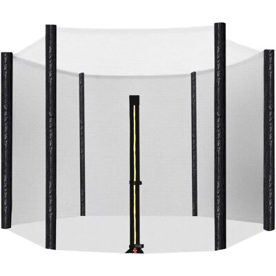 Songmics 8 ft Trampolin Sicherheitsnetz - Runde Netz für 6 Pfosten Songmics 8 ft Trampolin Sicherheitsnetz - Runde Netz für 6 Pfosten