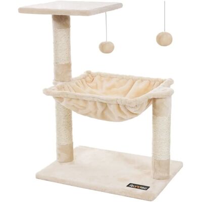 Pricenet 70 cm Cat Tree - Sisal, Velvet & Cozy House - Cat Tree Pricenet 70 cm Cat Tree - Sisal, Velvet & Cozy House - Cat Tree