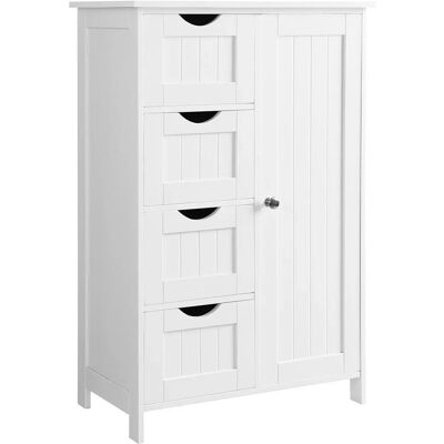 Vasagle LHC41W Credenza per Soggiorno - Mobile Portaoggetti Vasagle LHC41W Credenza per Soggiorno - Mobile Portaoggetti