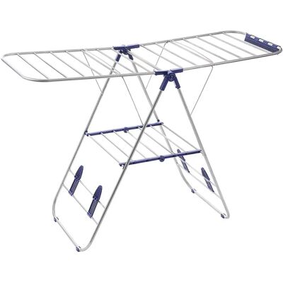 SONGMICS Silber Edelstahl Wäschetrockner mit 16m Raum SONGMICS Silber Edelstahl Wäschetrockner mit 16m Raum