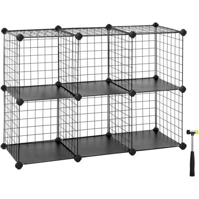 SONGMICS Schwarzes Drahtgitter Organizer - Aufbewahrung SONGMICS Schwarzes Drahtgitter Organizer - Aufbewahrung