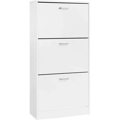 Vasagle LBC03WT Buffet Blanc - Sideboard - Publicité Vasagle LBC03WT Buffet Blanc - Sideboard - Publicité