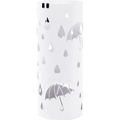 Songmics LUC23W Umbrella Stand - Rain Motifs, Large Capacity, Removable Water Tray Songmics LUC23W Umbrella Stand - Rain Motifs, Large Capacity, Removable Water Tray