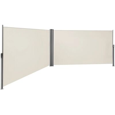 SONGMICS Toldo bilateral beige 180 x 600 cm - Protección de privacidad SONGMICS Toldo bilateral beige 180 x 600 cm - Protección de privacidad