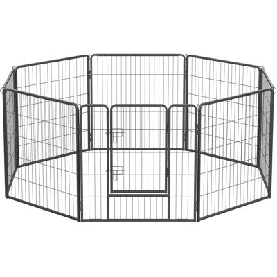 Feandrea Enclos pour animaux 80x80 cm - Cage en fer - Publicité Feandrea Enclos pour animaux 80x80 cm - Cage en fer - Publicité