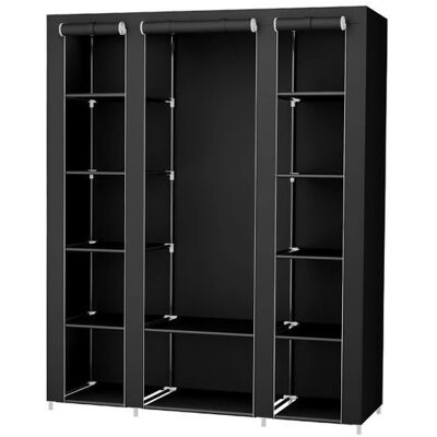 Songmics Schwarze Faltbare Aufbewahrungsbox - Kleiderschrank Songmics Schwarze Faltbare Aufbewahrungsbox - Kleiderschrank