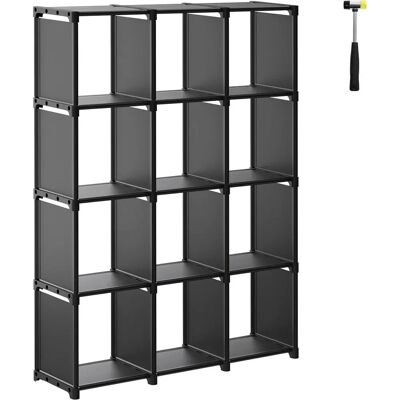 Songmics - Estantería Modular 12 Cubos - Estantería Songmics - Estantería Modular 12 Cubos - Estantería