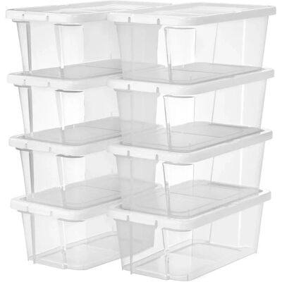 SONGMICS Model LSP11WT - Storage Boxes - Transparent SONGMICS Model LSP11WT - Storage Boxes - Transparent