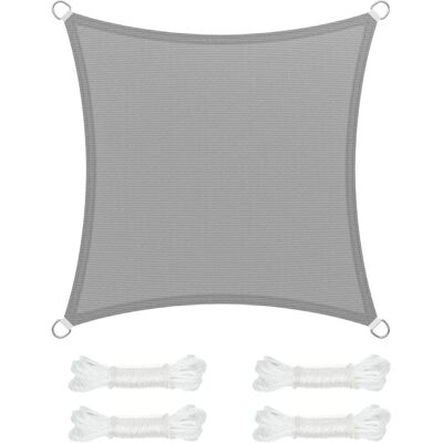 SONGMICS Vela Parasole 2 x 2 m - Voile d’ombrage en tissu HDPE - UV 80-85% - Publicité SONGMICS Vela Parasole 2 x 2 m - Voile d’ombrage en tissu HDPE - UV 80-85% - Publicité