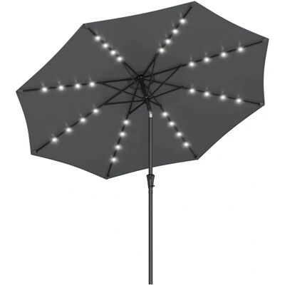 Parasol de jardin SONGMICS 3 m avec lumières LED solaires - Parapluie de jardin - Publicité Parasol de jardin SONGMICS 3 m avec lumières LED solaires - Parapluie de jardin - Publicité