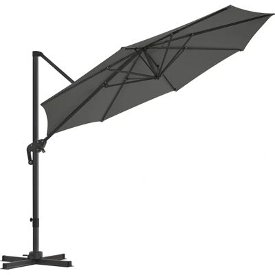 Parasole de jardin beige SONGMICS - Rotation à 360°, UPF 50+, Inclinaison réglable - Publicité Parasole de jardin beige SONGMICS - Rotation à 360°, UPF 50+, Inclinaison réglable - Publicité