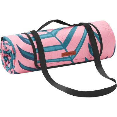 SONGMICS Coperta Picnic Rosa Impermeabile SONGMICS Coperta Picnic Rosa Impermeabile