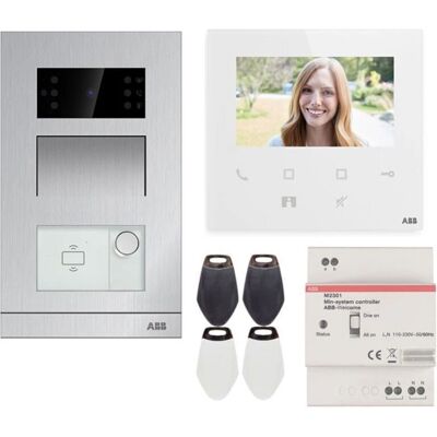 Kit Vidéophone ABB WiFi pour Maison Individuelle - Publicité Kit Vidéophone ABB WiFi pour Maison Individuelle - Publicité