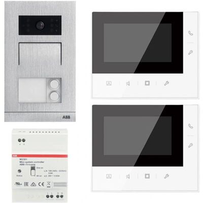 Kit vidéophone ABB - Système mains libres 4,3'' - Publicité Kit vidéophone ABB - Système mains libres 4,3'' - Publicité
