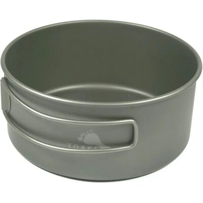 TOAKS Titan 550ml Outdoor Kochschüssel - Silber TOAKS Titan 550ml Outdoor Kochschüssel - Silber