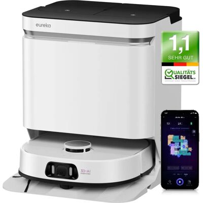 Eureka J15 Pro Ultra - Robot aspirateur et moppeur - Station 8-en-1 Eureka J15 Pro Ultra - Robot aspirateur et moppeur - Station 8-en-1