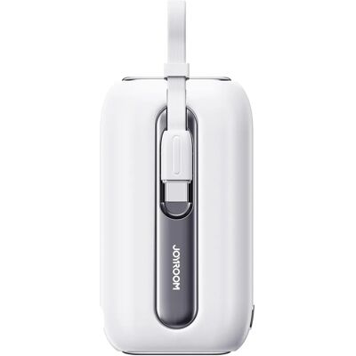 Power Bank Joyroom 10000mAh - Blanco - 22.5W, USB C & Lightning Power Bank Joyroom 10000mAh - Blanco - 22.5W, USB C & Lightning