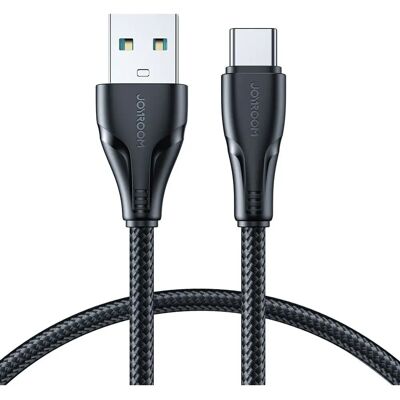 Cavo USB-C 3A per ricarica rapida e trasferimento dati - 1,2m nero Cavo USB-C 3A per ricarica rapida e trasferimento dati - 1,2m nero