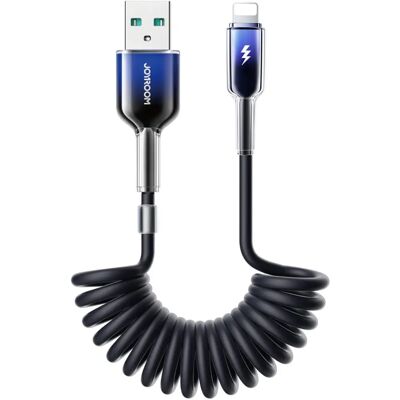 Joyroom S-A43 Sarja Crystal-Clear 3A Kierre Nopea Lataus Data Kaapeli - USB Kaapeli Joyroom S-A43 Sarja Crystal-Clear 3A Kierre Nopea Lataus Data Kaapeli - USB Kaapeli