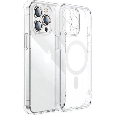 Joyroom iPhone 14 Pro Magnetischer Transparent Hülle - MagSafe Kompatibel Joyroom iPhone 14 Pro Magnetischer Transparent Hülle - MagSafe Kompatibel