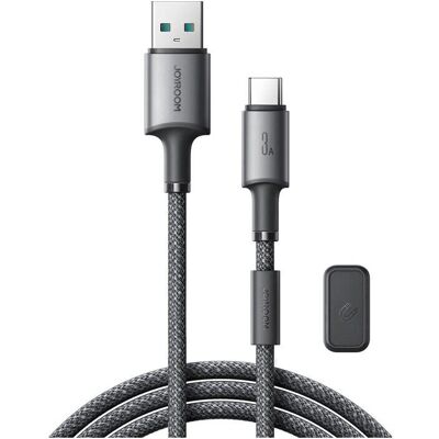 Joyroom S-A50 Magnetischer USB-Kabel - 3A 1,2M Grau Joyroom S-A50 Magnetischer USB-Kabel - 3A 1,2M Grau