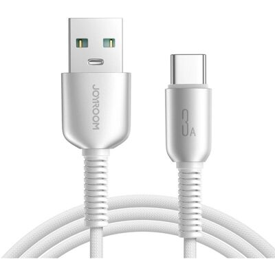Joyroom S-A51 Câble USB-C 3A Rapide - 1.2m - Gris Joyroom S-A51 Câble USB-C 3A Rapide - 1.2m - Gris