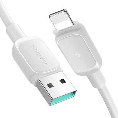 Joyroom USB-A auf Lightning Kabel - 1.2m Weiß Joyroom USB-A auf Lightning Kabel - 1.2m Weiß